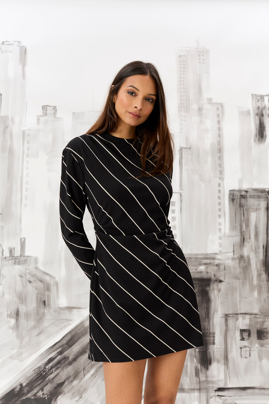 Elleri Mini Sheath Dress