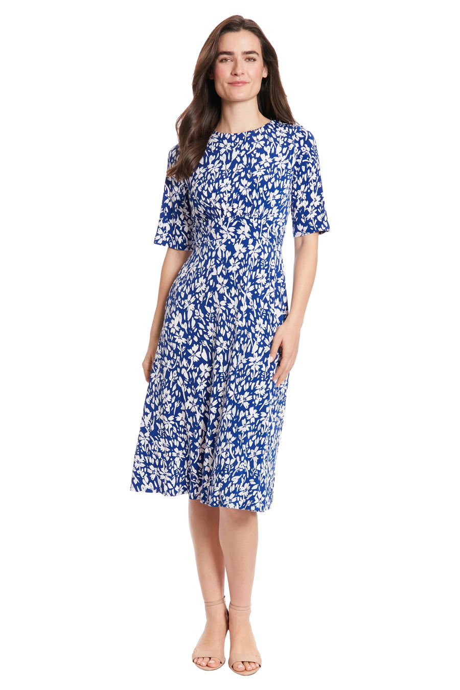 Ayanna in Positive Negative Floral - FINAL SALE