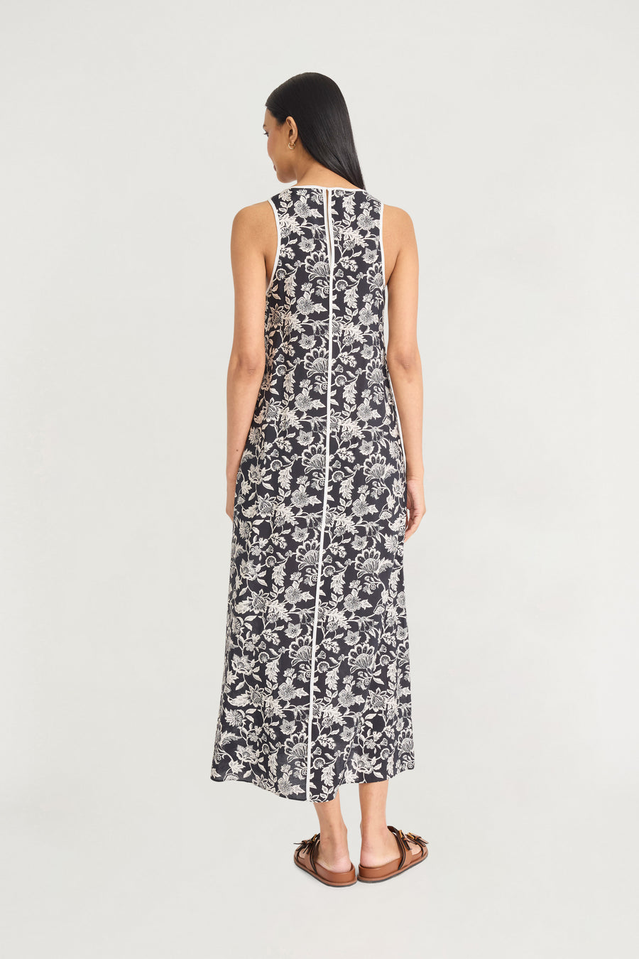 Andrew in Printed Rayon