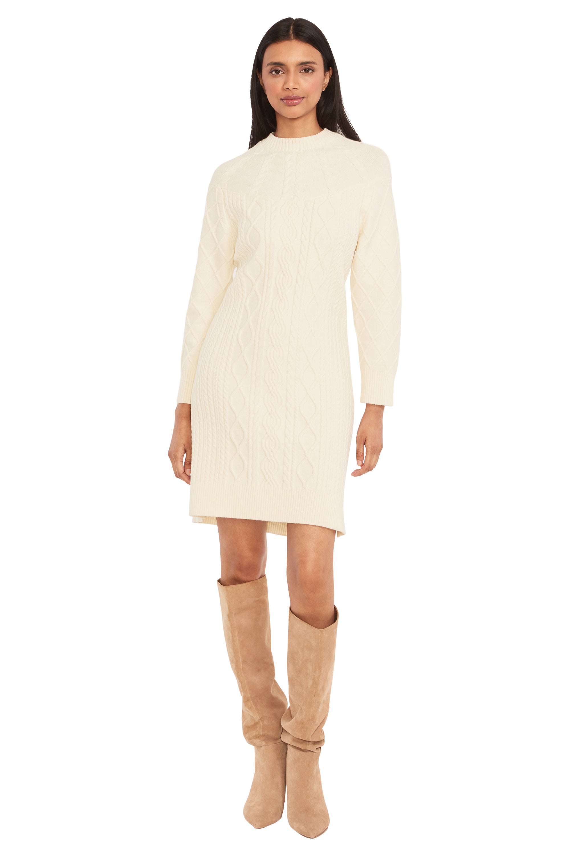 Allyn cable knit dress 【公式通販】