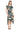 Betty in Printed Satin Midi Dress