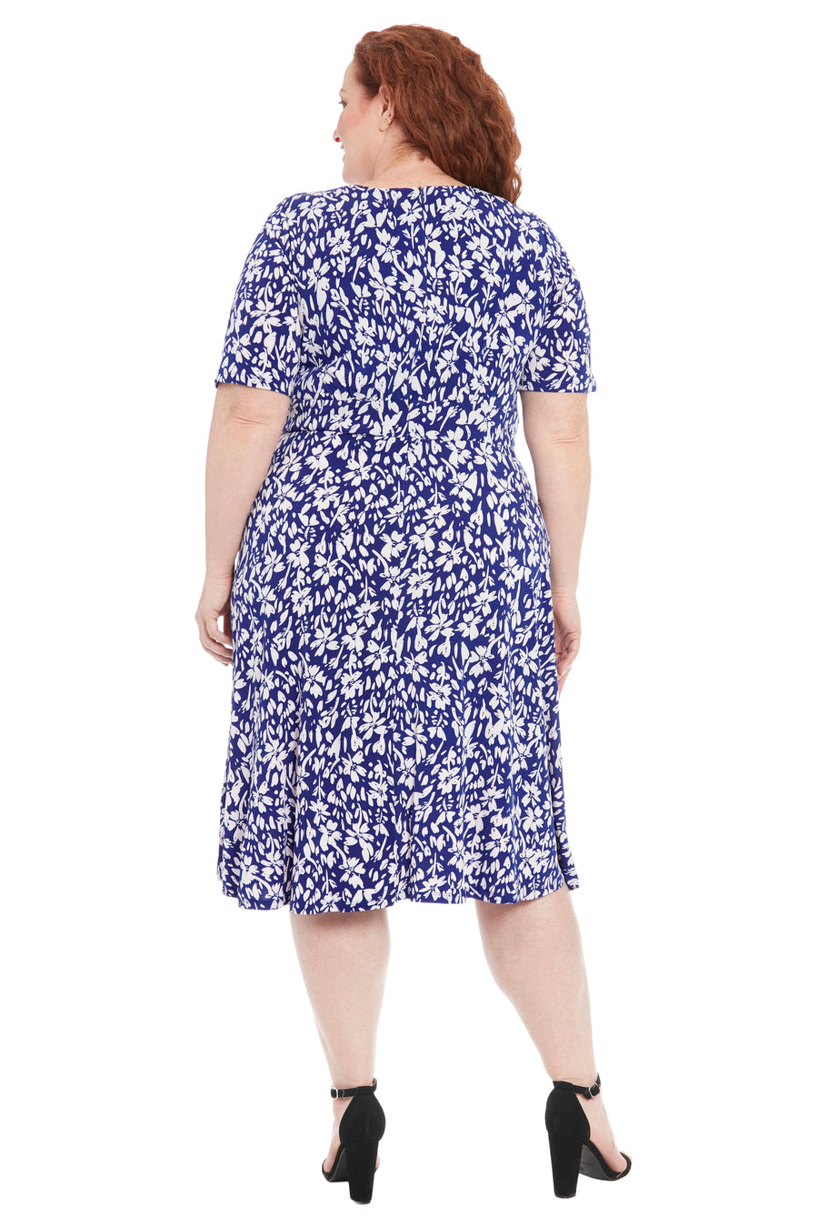 Ayanna in Positive Negative Floral - FINAL SALE