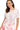 Suni Side Tie Neck Sheath in Rose Border