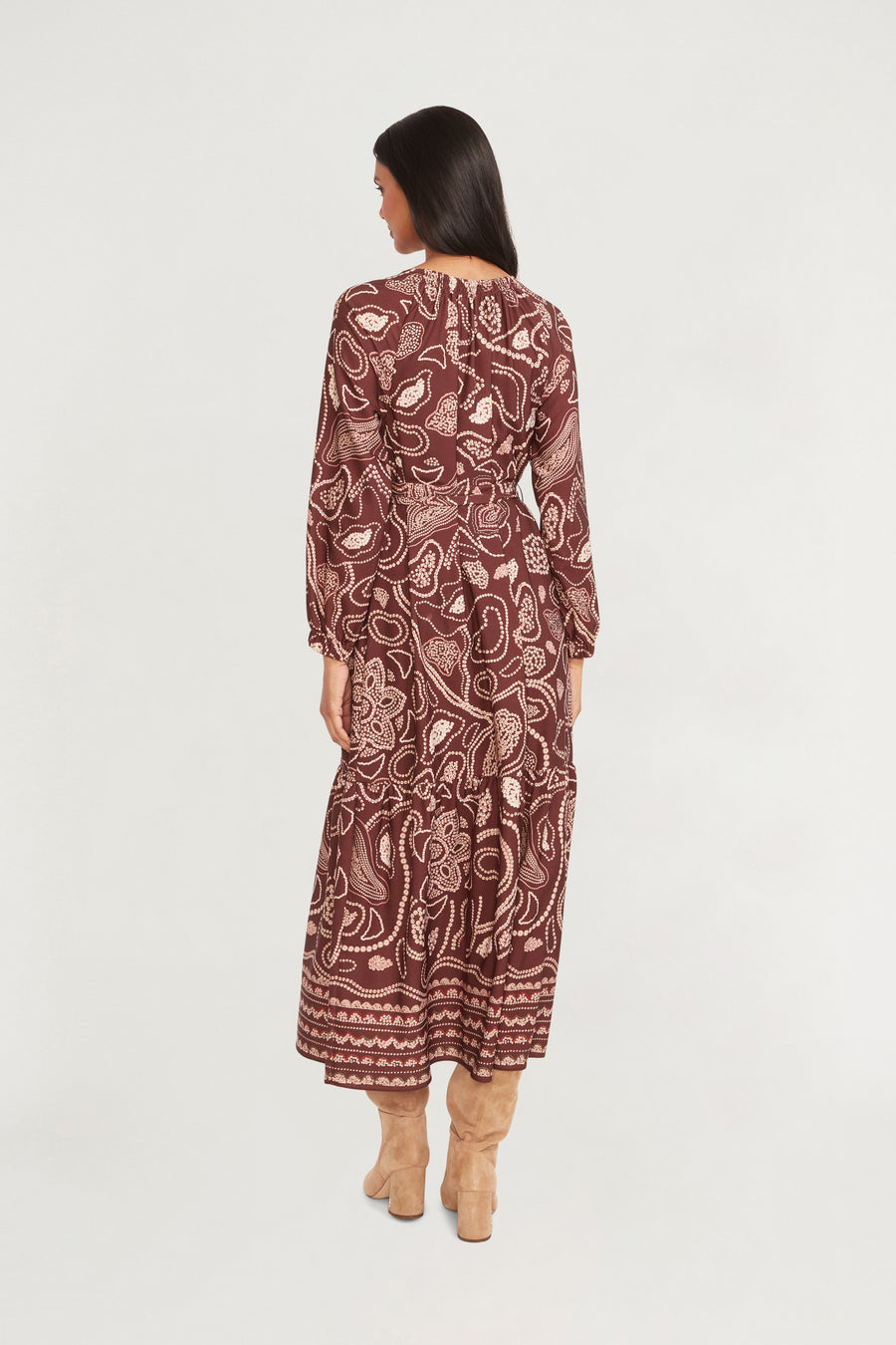 George Midi A-Line Dress