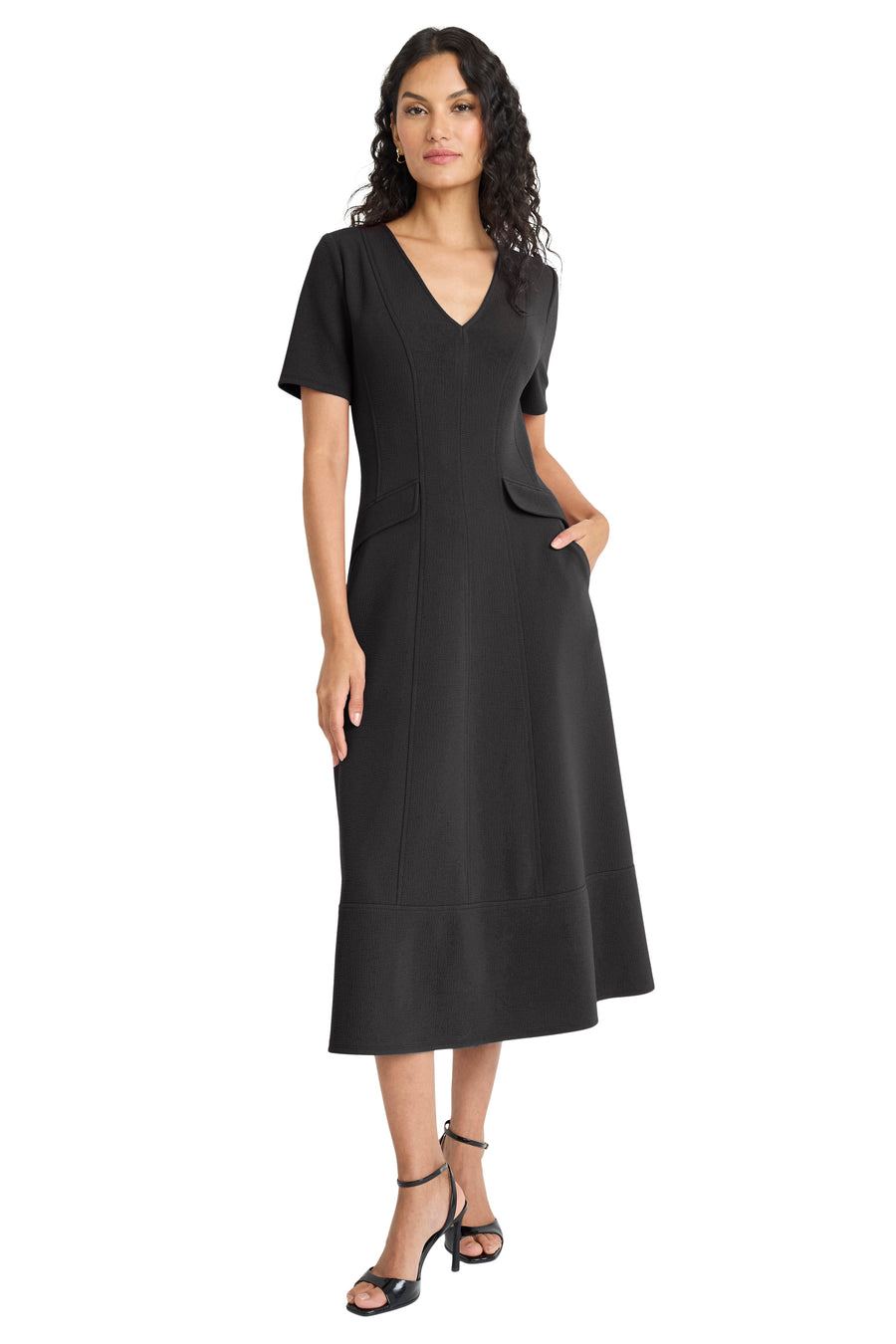 Hana Midi A-Line Dress