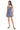Calvin Linen Mini Sheath Dress Calvin in Coiled Art