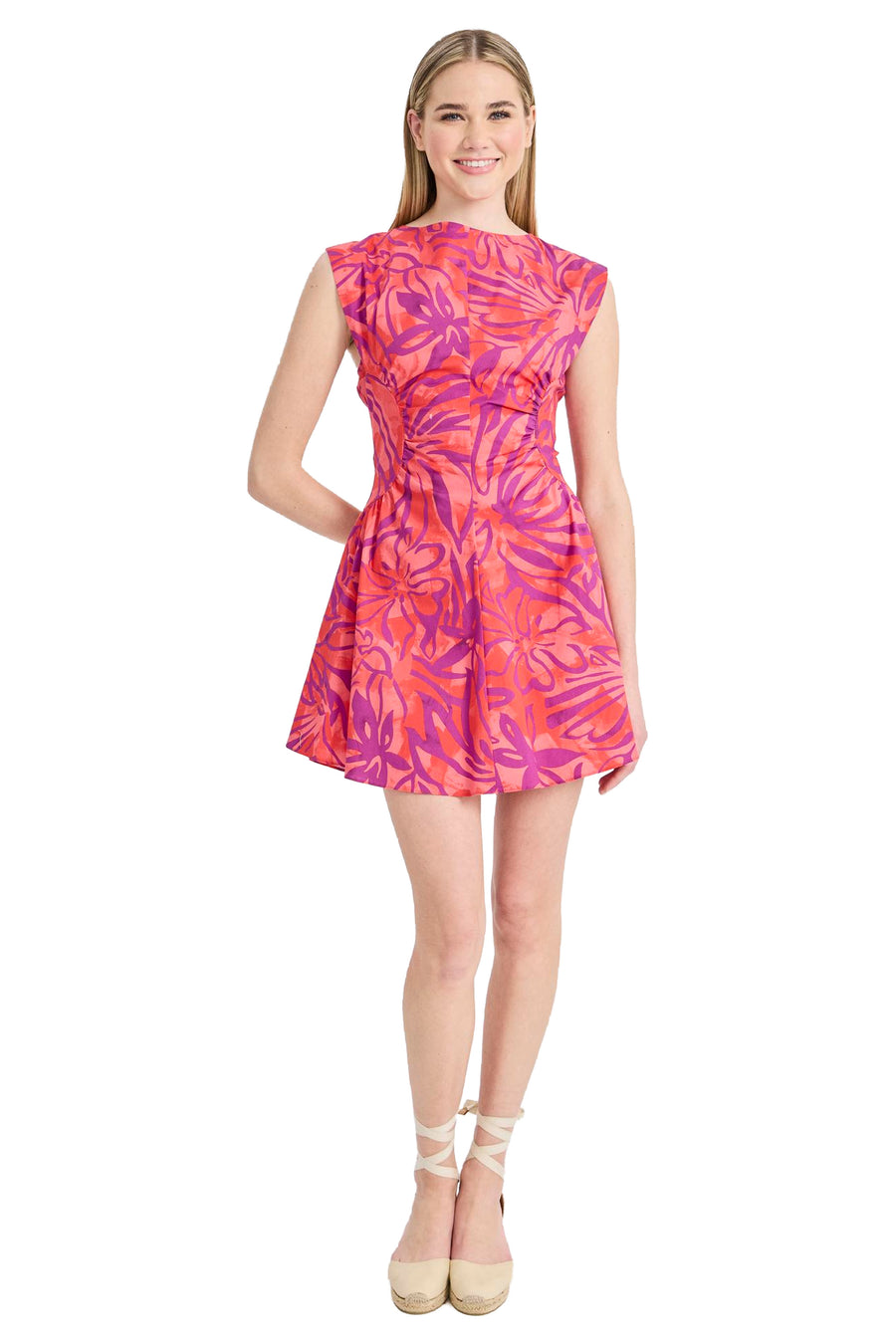 Kimora Cotton Mini in Tropical Blooms