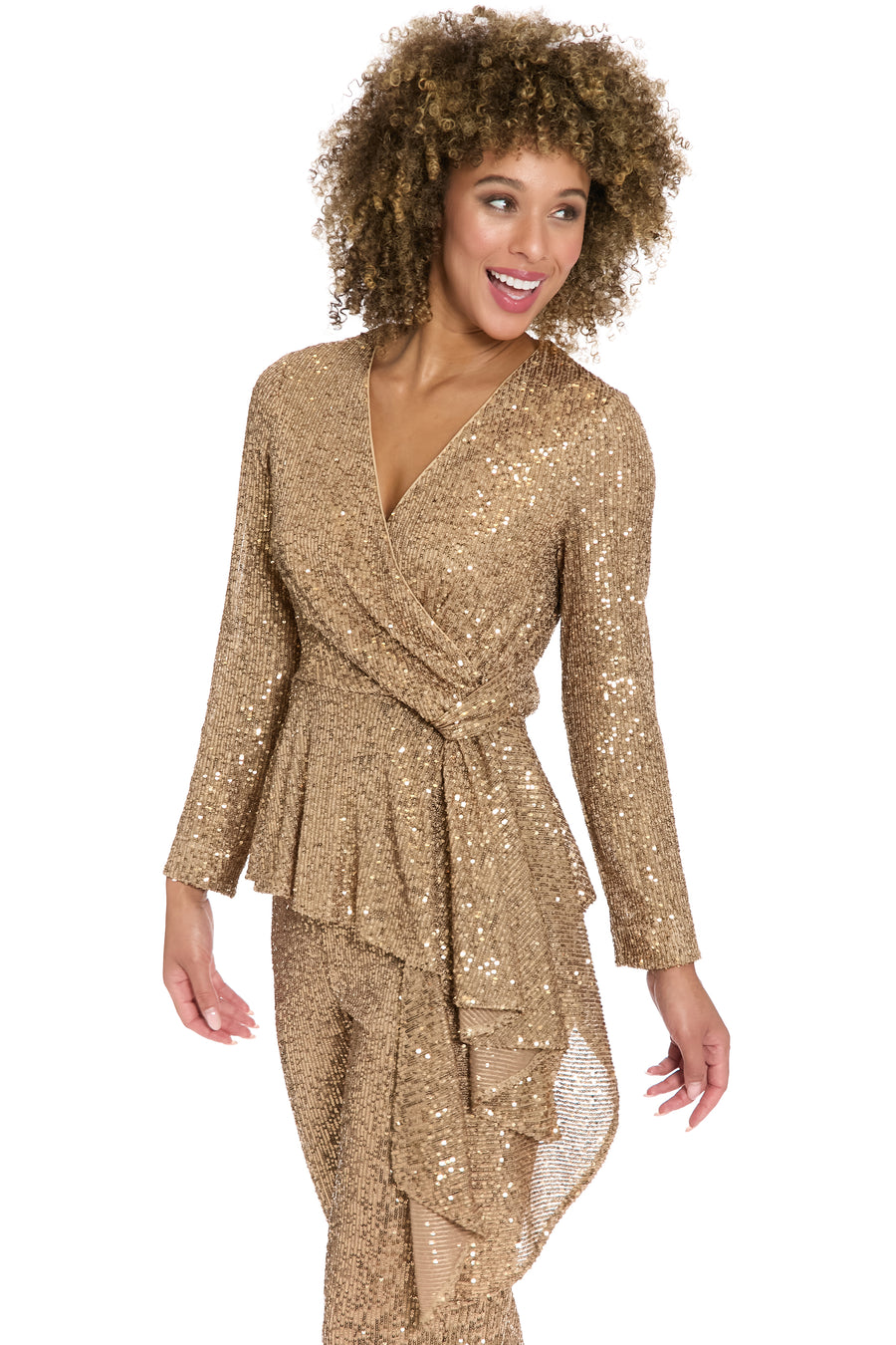 Tribeca Long Sleeve Peplum Top