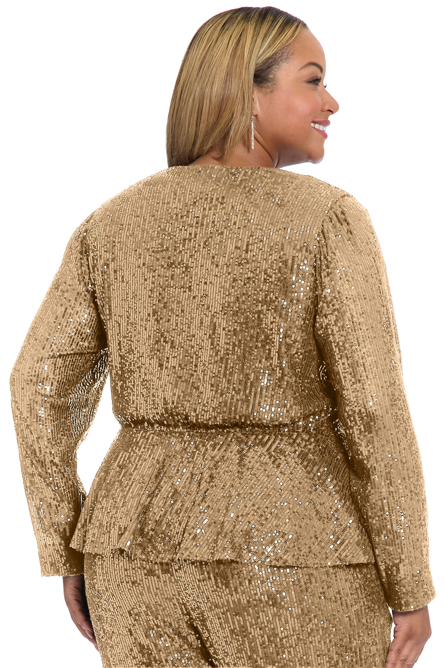 Tribeca Long Sleeve Peplum Top