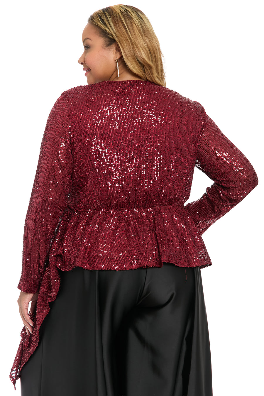 Tribeca Long Sleeve Peplum Top