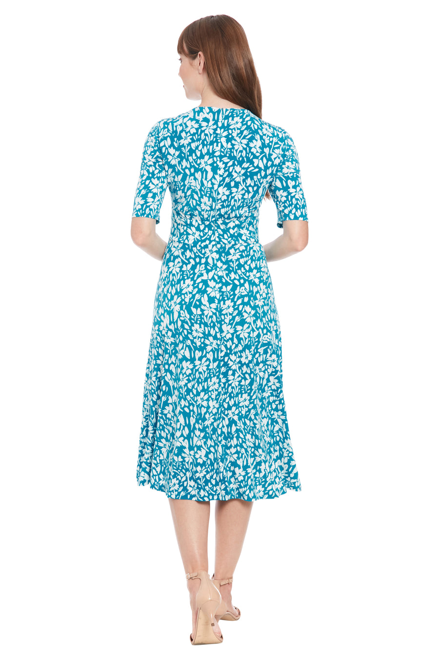 Ayanna in Positive Negative Floral - FINAL SALE