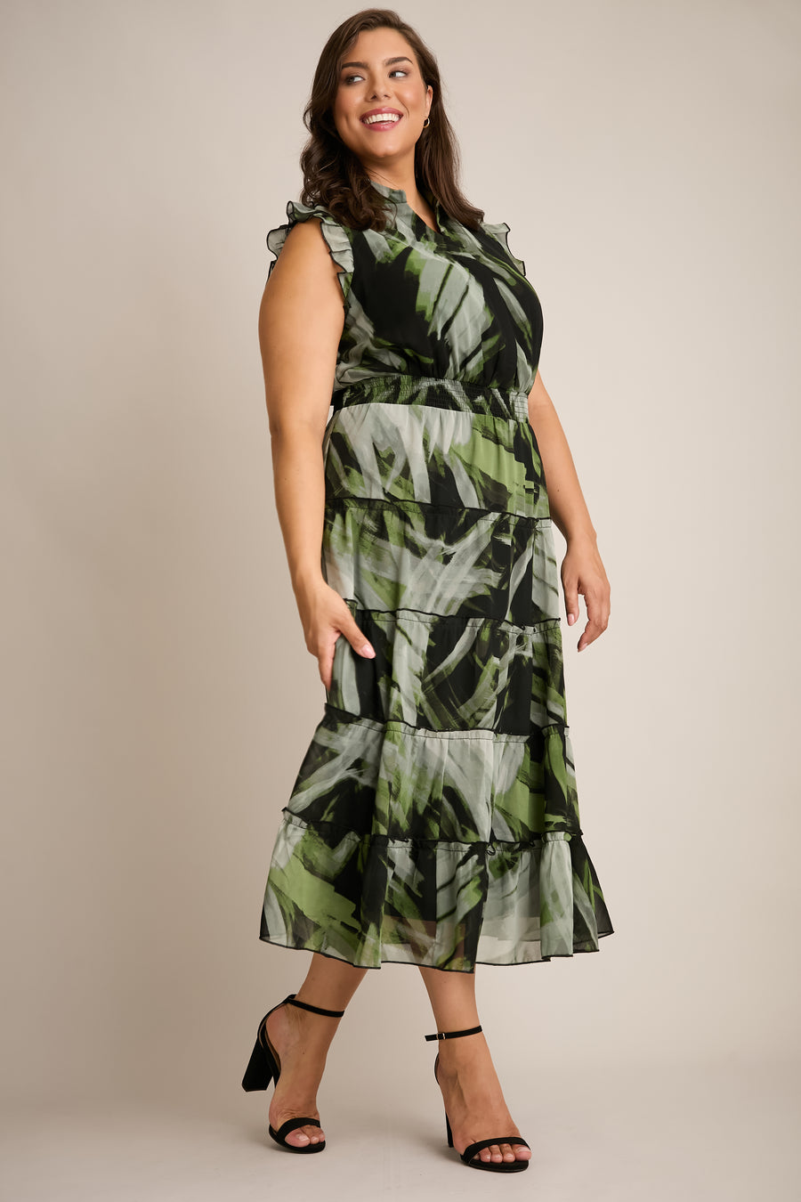 Sojourner Midi Fit & Flare Dress