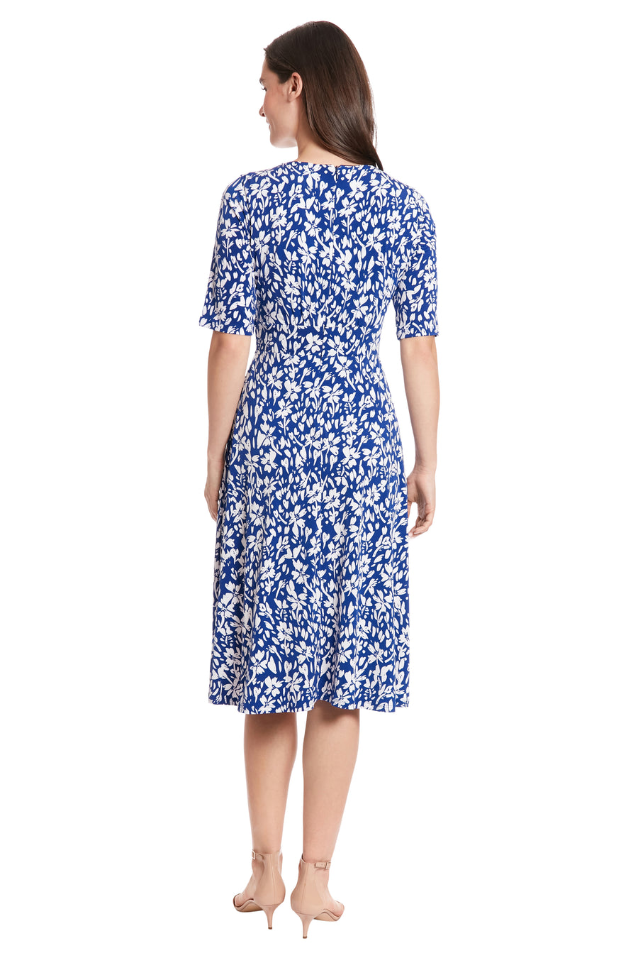 Ayanna in Positive Negative Floral - FINAL SALE