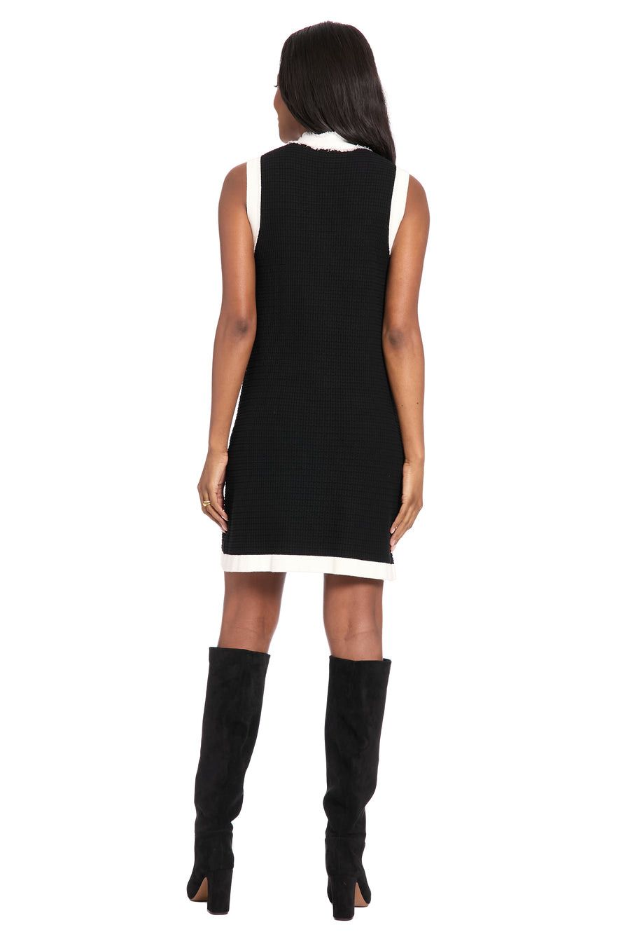 Crystel Colorblock Sweater Dress