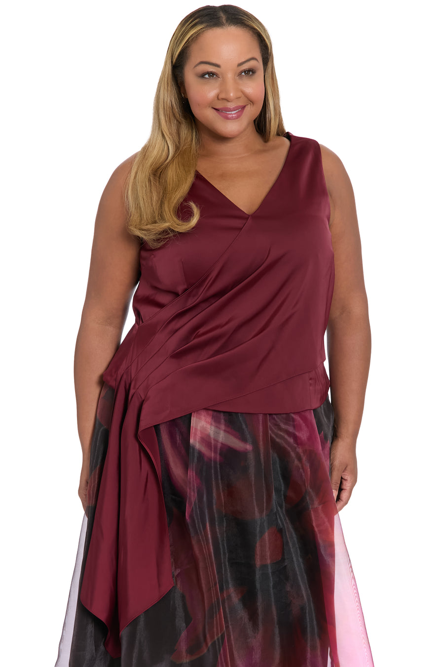 Ithaca Pleated Sleeveless Top